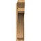Ekena Millwork Legacy Slat Rough Sawn Outlooker, Western Red Cedar, 8"W x 38"D x 38"H OUT08X38X38LEC06RWR - alternate 2